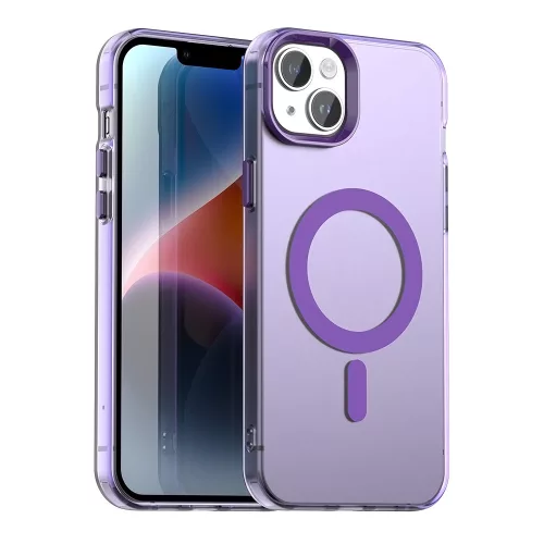Techsuit - CandyCase MagSafe tok - iPhone 14 - Lila