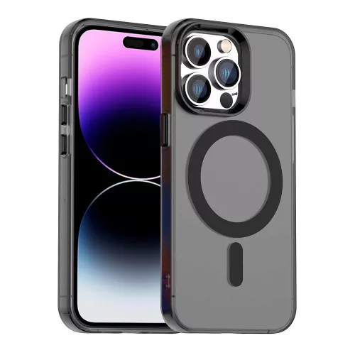 Techsuit - CandyCase MagSafe tok - iPhone 14 Pro - Fekete
