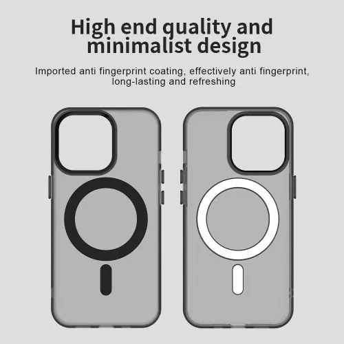 Techsuit - CandyCase MagSafe tok - iPhone 14 Pro - Fekete