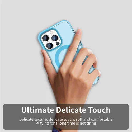 Techsuit - CandyCase MagSafe tok - iPhone 14 Pro - Kék
