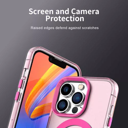 Techsuit - CandyCase MagSafe tok - iPhone 14 Pro Max - Rózsaszín
