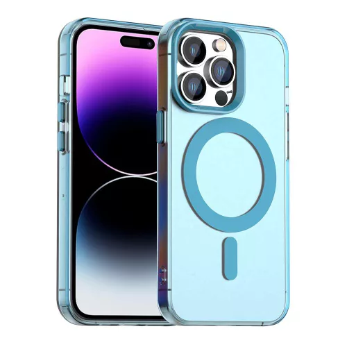 Techsuit - CandyCase MagSafe tok - iPhone 14 Pro Max - Kék