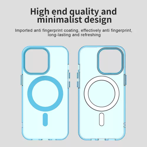 Techsuit - CandyCase MagSafe tok - iPhone 14 Pro Max - Kék