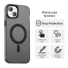 Techsuit - CandyCase MagSafe tok - iPhone 15 - Fekete