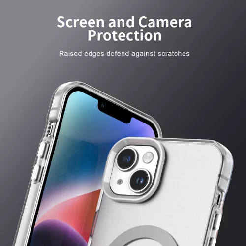 Techsuit - CandyCase MagSafe tok - iPhone 15 - Fehér