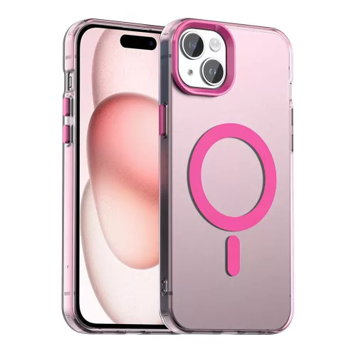 Techsuit - CandyCase MagSafe tok - iPhone 15 - Rózsaszín