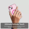 Techsuit - CandyCase MagSafe tok - iPhone 15 - Rózsaszín