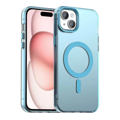 Techsuit - CandyCase MagSafe tok - iPhone 15 - Kék