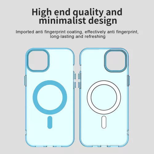 Techsuit - CandyCase MagSafe tok - iPhone 15 - Kék