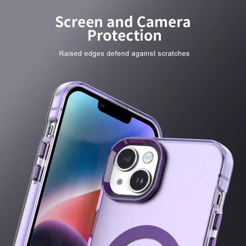 Techsuit - CandyCase MagSafe - iPhone 15 - Purple