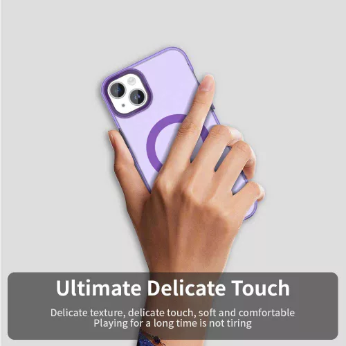Techsuit - CandyCase MagSafe tok - iPhone 15 - Lila