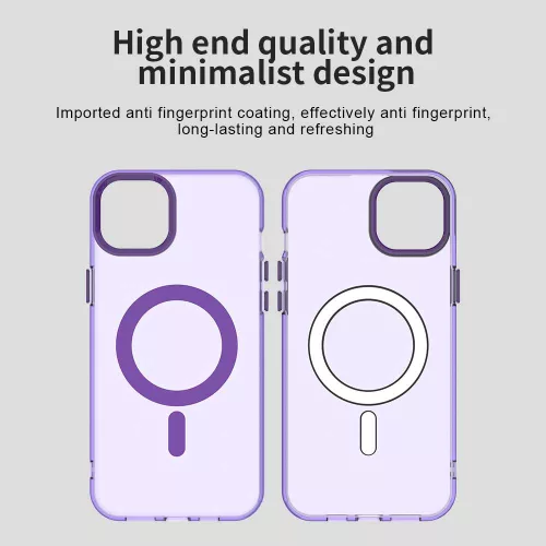 Techsuit - CandyCase MagSafe tok - iPhone 15 - Lila