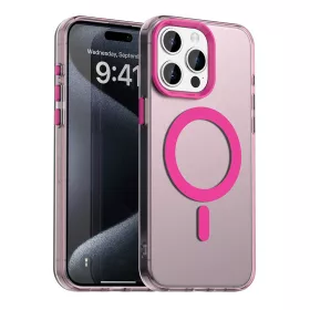   Techsuit - CandyCase MagSafe tok - iPhone 15 Pro - Rózsaszín