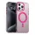 Techsuit - CandyCase MagSafe tok - iPhone 15 Pro - Rózsaszín