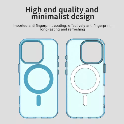 Techsuit - CandyCase MagSafe tok - iPhone 15 Pro - Kék