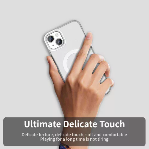 Techsuit - CandyCase MagSafe tok - iPhone 15 Plus - Fehér