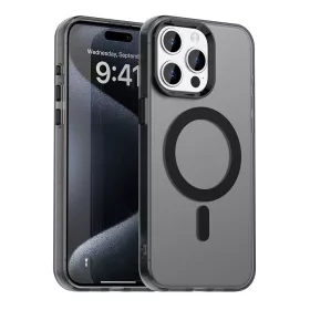   Techsuit - CandyCase MagSafe tok - iPhone 15 Pro Max - Fekete