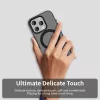 Techsuit - CandyCase MagSafe tok - iPhone 15 Pro Max - Fekete