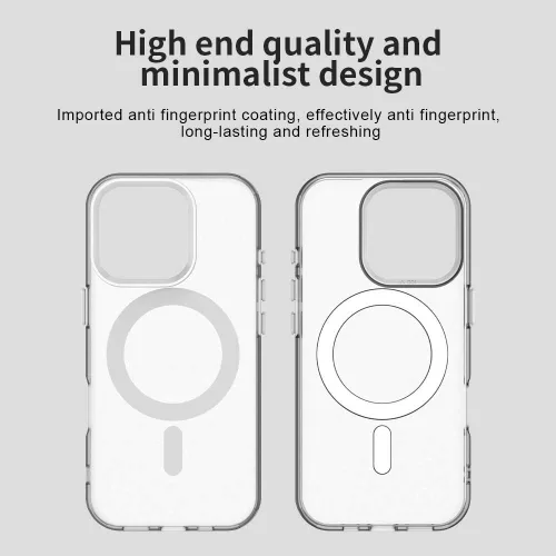 Techsuit - CandyCase MagSafe tok - iPhone 15 Pro Max - Fehér