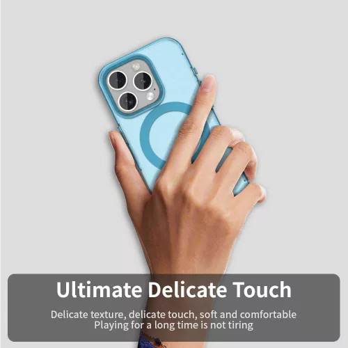 Techsuit - CandyCase MagSafe tok - iPhone 15 Pro Max - Kék