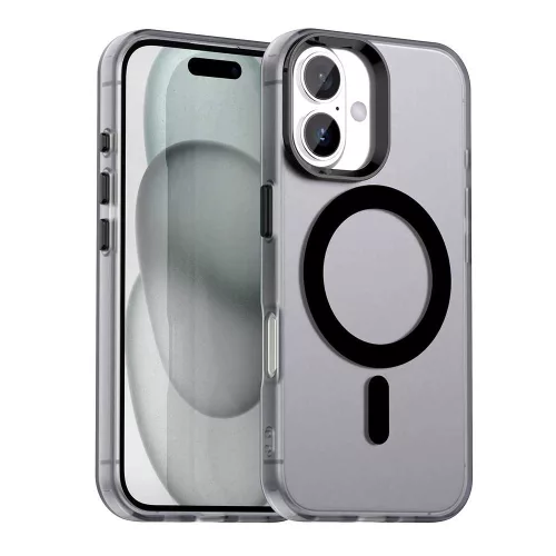 Techsuit - CandyCase MagSafe tok - iPhone 16 - Fekete