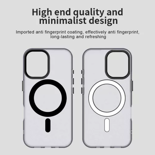 Techsuit - CandyCase MagSafe tok - iPhone 16 - Fekete