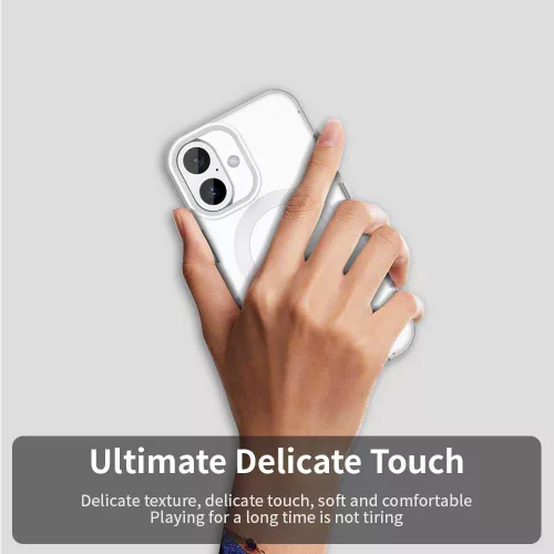 Techsuit - CandyCase MagSafe tok - iPhone 16 - Fehér