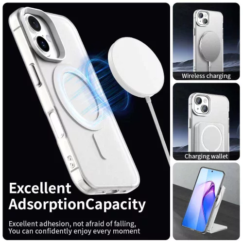 Techsuit - CandyCase MagSafe tok - iPhone 16 - Fehér