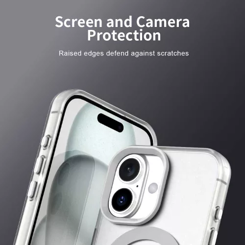 Techsuit - CandyCase MagSafe tok - iPhone 16 Plus - Fehér