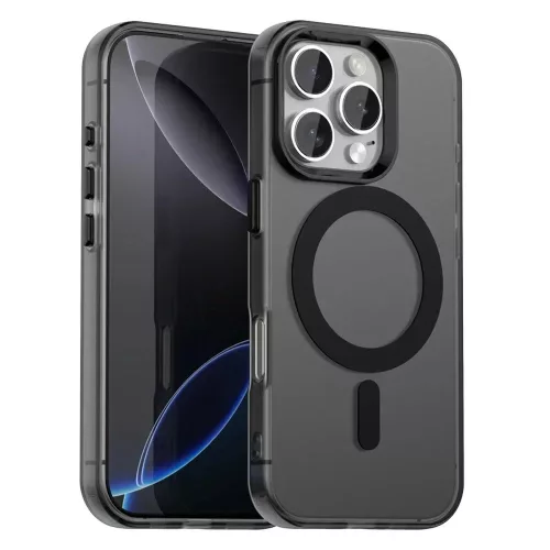 Techsuit - CandyCase MagSafe tok - iPhone 16 Pro - Fekete