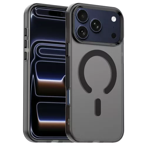 Techsuit - CandyCase MagSafe tok - iPhone 17 Pro - Fekete