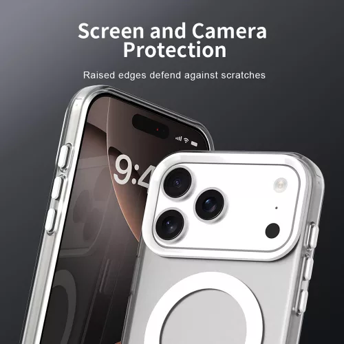 Techsuit - CandyCase MagSafe tok - iPhone 17 Pro - Fehér