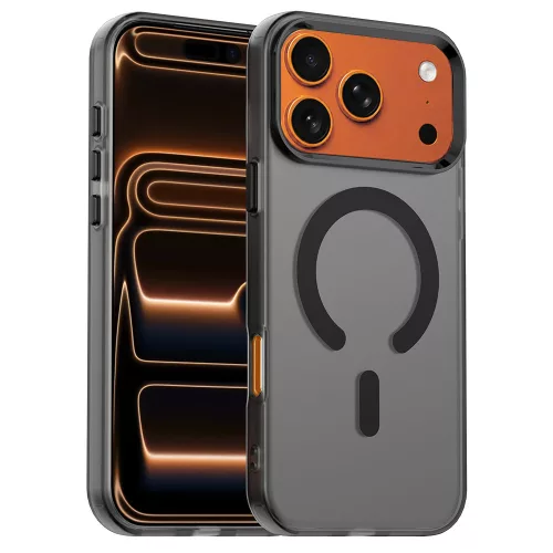 Techsuit - CandyCase MagSafe tok - iPhone 17 Pro Max - Fekete