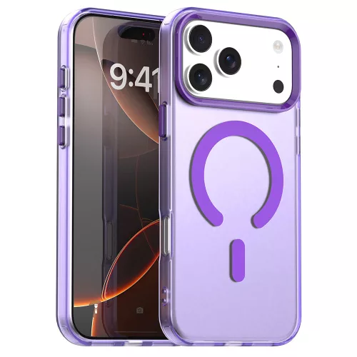 Techsuit - CandyCase MagSafe tok - iPhone 17 Pro Max - Lila