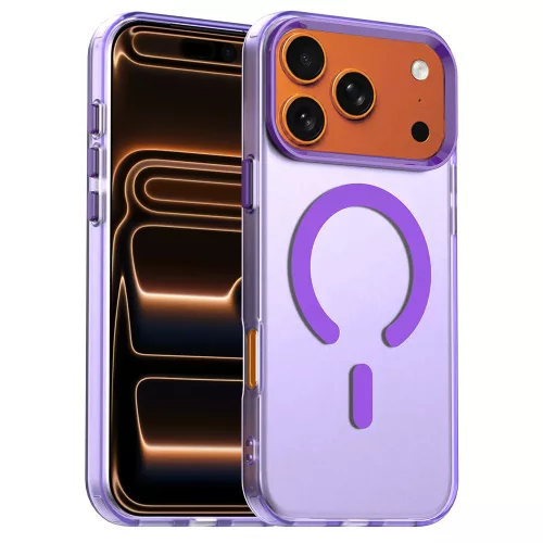 Techsuit - CandyCase MagSafe tok - iPhone 17 Pro Max - Lila