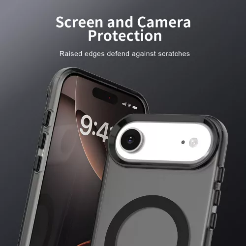 Techsuit - CandyCase MagSafe tok - iPhone 17 Air - Fekete