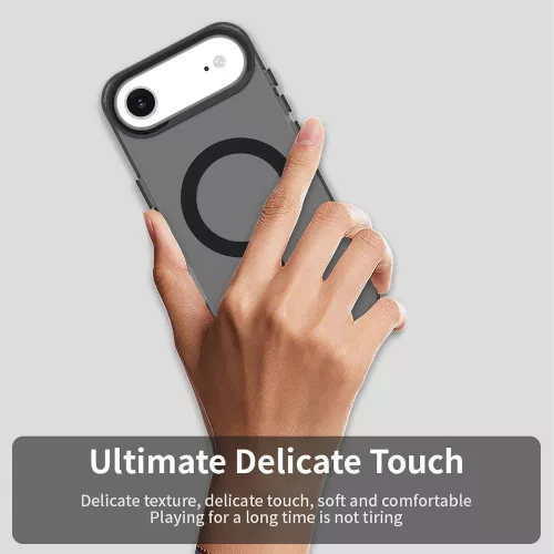Techsuit - CandyCase MagSafe tok - iPhone 17 Air - Fekete
