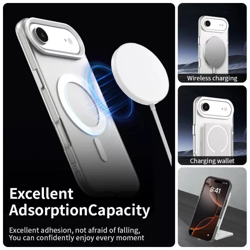 Techsuit - CandyCase MagSafe tok - iPhone 17 Air - Fehér