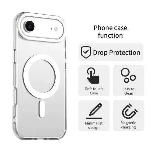 Techsuit - CandyCase MagSafe tok - iPhone 17 Air - Fehér