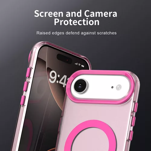 Techsuit - CandyCase MagSafe tok - iPhone 17 Air - Rózsaszín