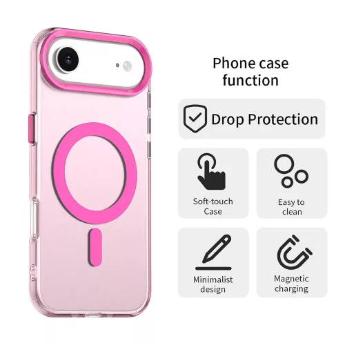 Techsuit - CandyCase MagSafe tok - iPhone 17 Air - Rózsaszín
