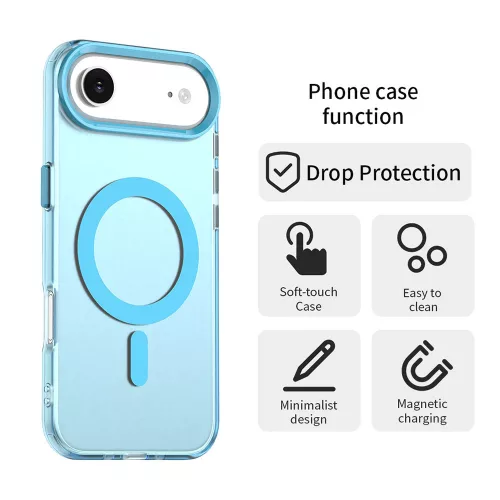 Techsuit - CandyCase MagSafe tok - iPhone 17 Air - Kék