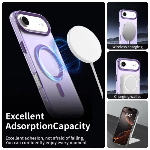Techsuit - CandyCase MagSafe tok - iPhone 17 Air - Lila