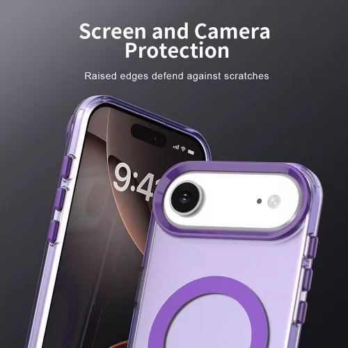 Techsuit - CandyCase MagSafe tok - iPhone 17 Air - Lila
