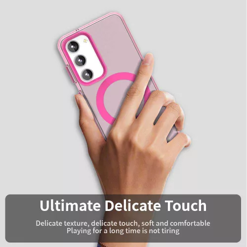 Techsuit - CandyCase MagSafe tok - Samsung Galaxy S23 - Rózsaszín
