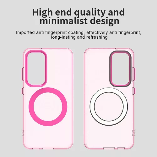 Techsuit - CandyCase MagSafe tok - Samsung Galaxy S23 - Rózsaszín