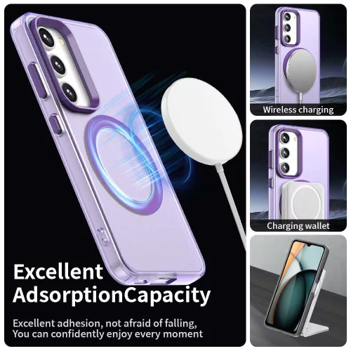 Techsuit - CandyCase MagSafe tok - Samsung Galaxy S23 - Lila