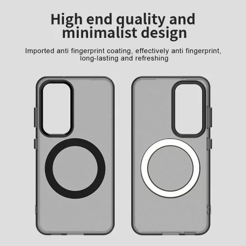 Techsuit - CandyCase MagSafe tok - Samsung Galaxy S23 Plus - Fekete