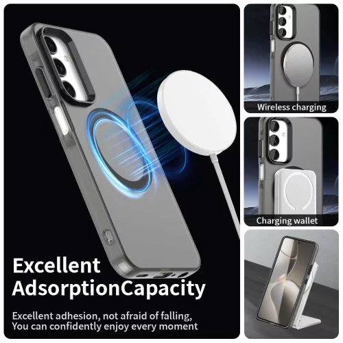 Techsuit - CandyCase MagSafe tok - Samsung Galaxy A25 5G - Fekete