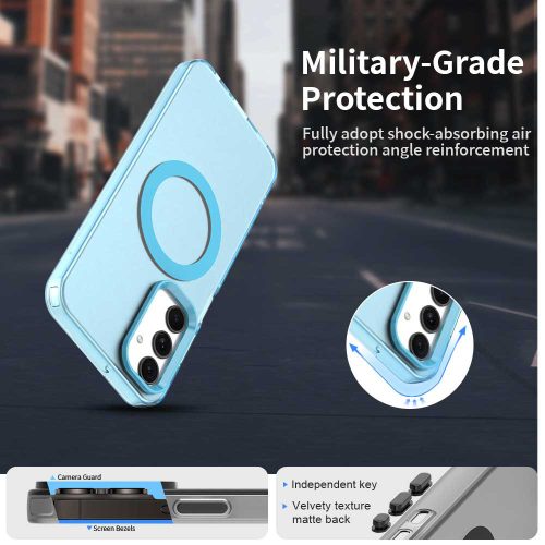 Techsuit - CandyCase MagSafe tok - Samsung Galaxy A25 5G - Kék